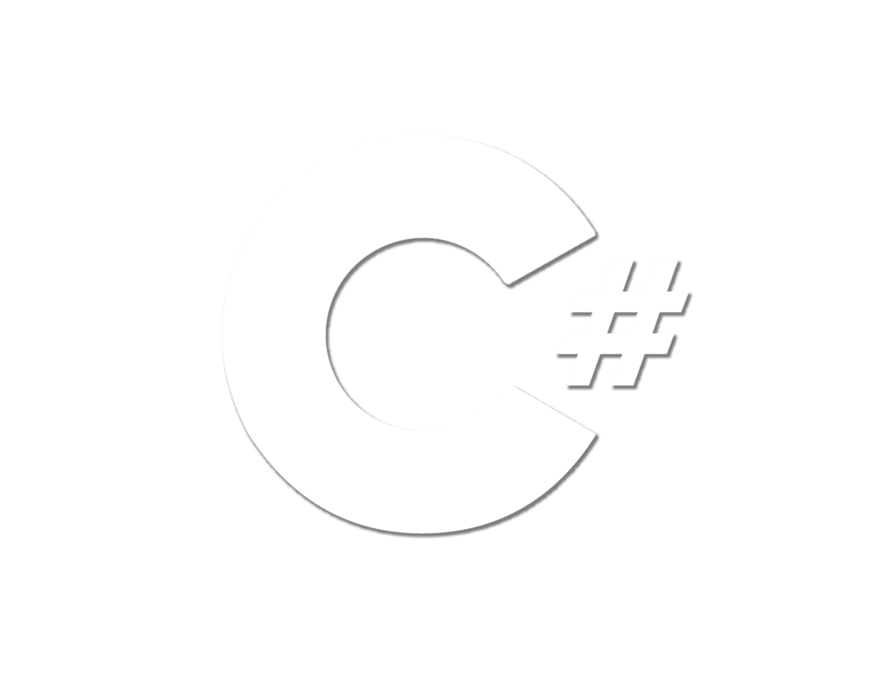 Logo C# Transparent Full Stack Page Metas